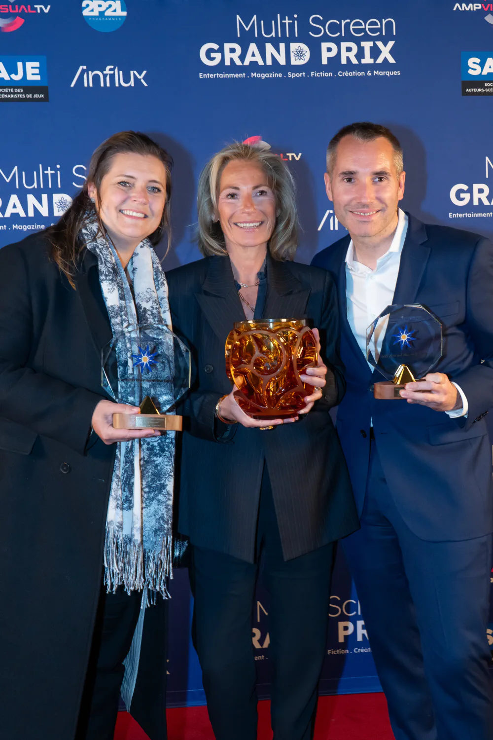 Céline Guerin, Anne Guivarc'h et Guillaume Lesouef